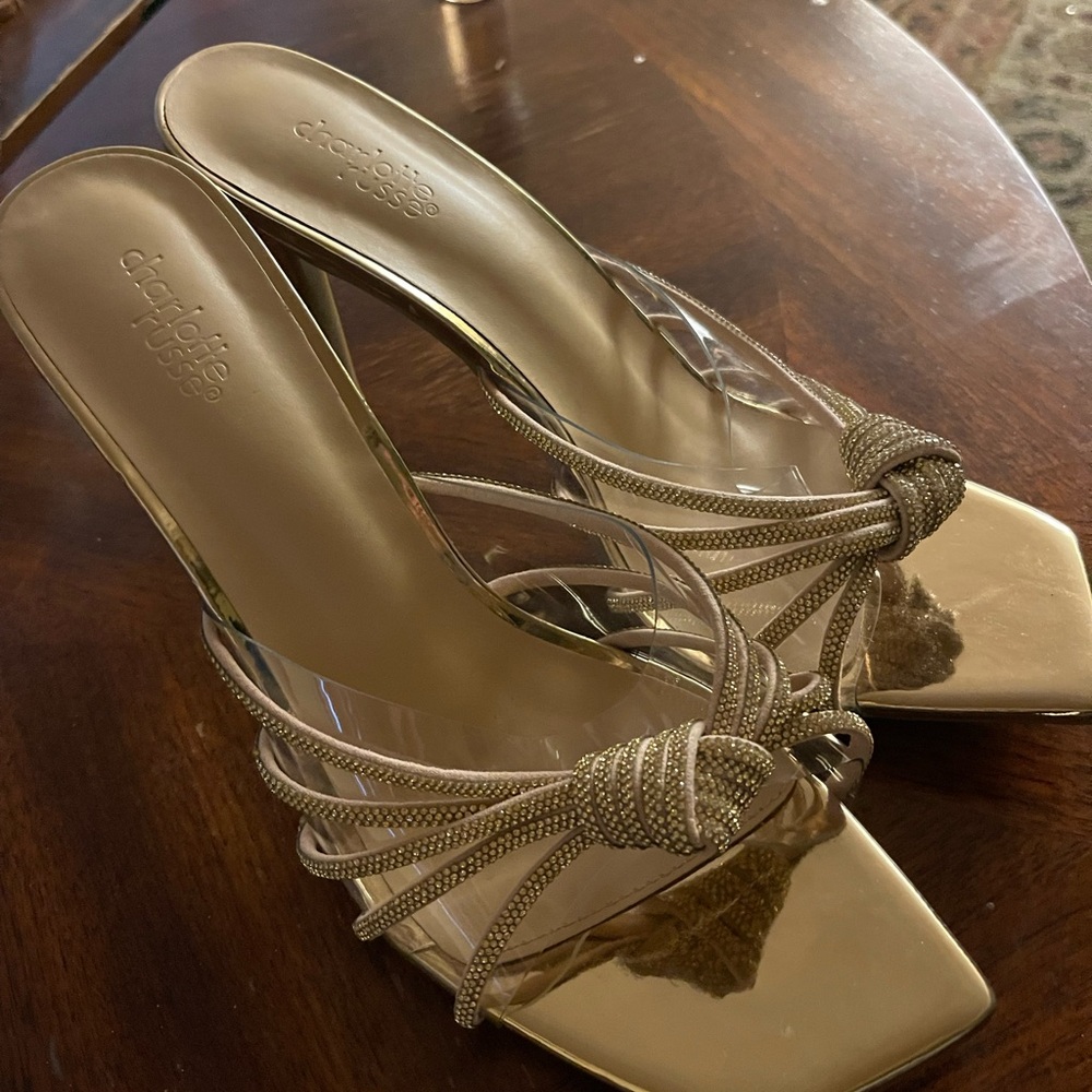 All brand new shoes and purse